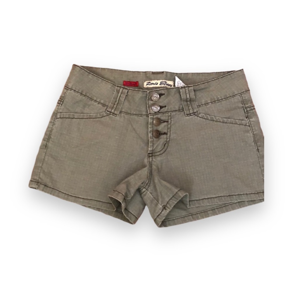 Green Short Shorts Paris blues size 3 pockets